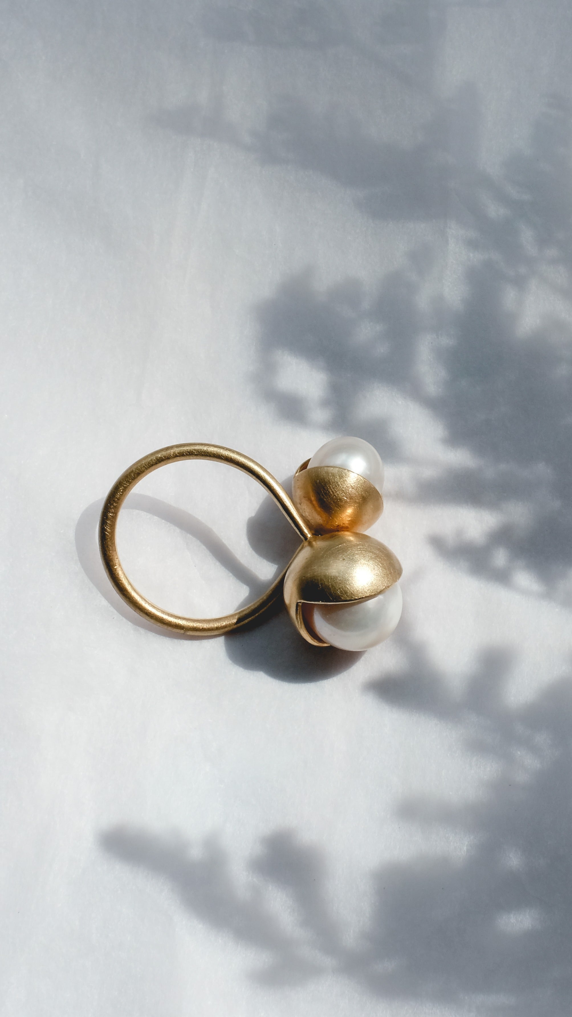 Fruity Double Pearl Ring
