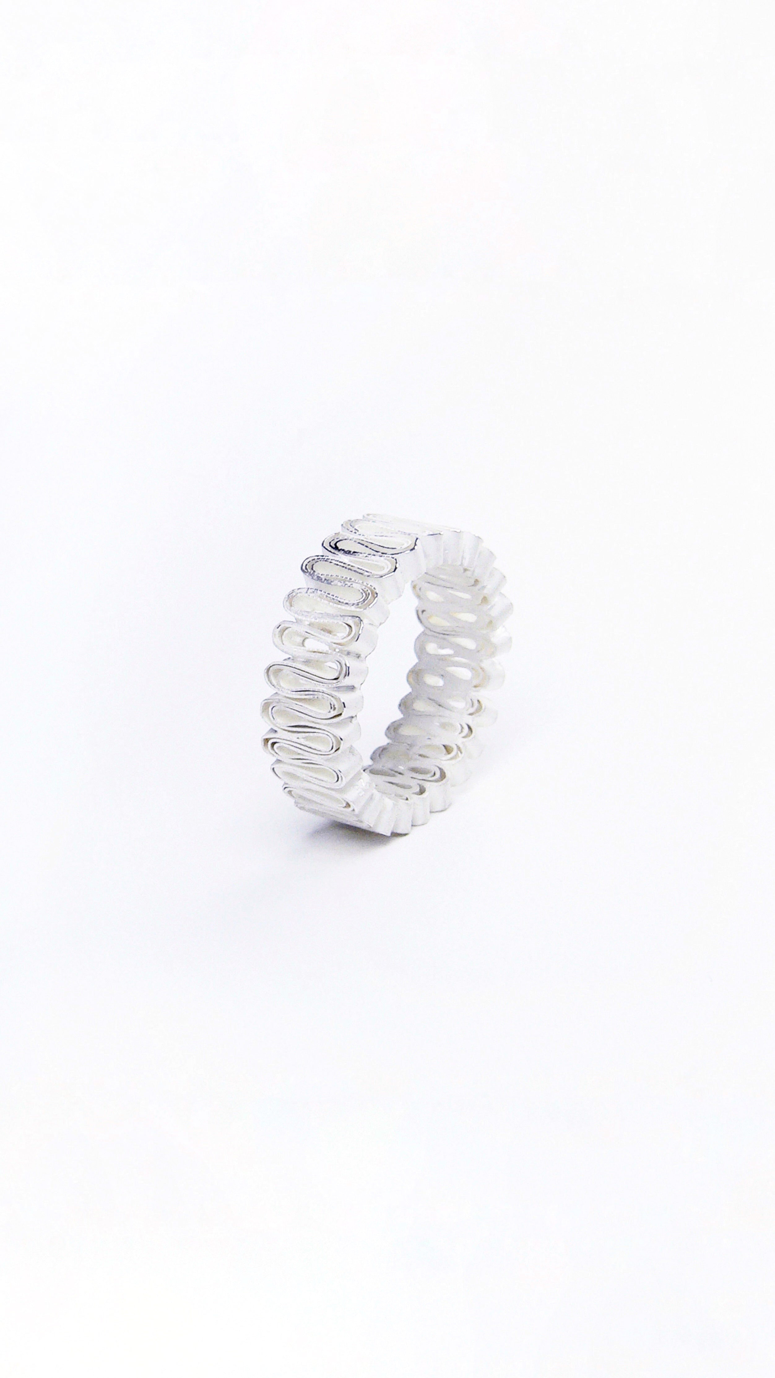 Sinuosite Maille 7 Ring